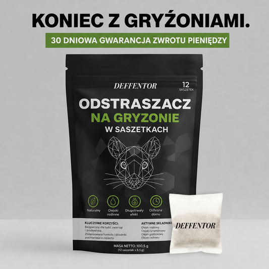 DEFENTOR - Odstraszacz Saszetkowy Na Gryzonie