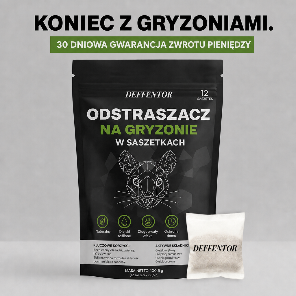 DEFENTOR - Odstraszacz Saszetkowy Na Gryzonie