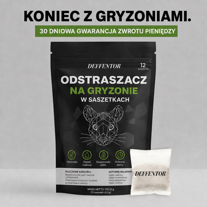 DEFENTOR - Odstraszacz Saszetkowy Na Gryzonie